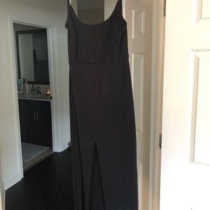 Lulus Black Midi Dress